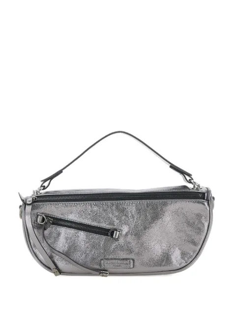 GIANNI CHIARINI metallic zip-fastening tote bag