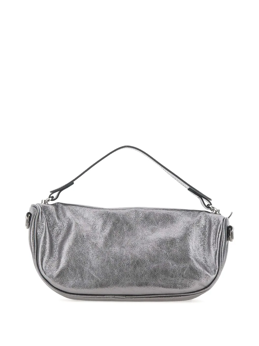 GIANNI CHIARINI metallic zip-fastening tote bag Zilver