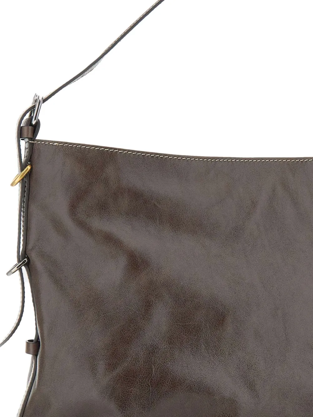 GIANNI CHIARINI Leren shopper Bruin