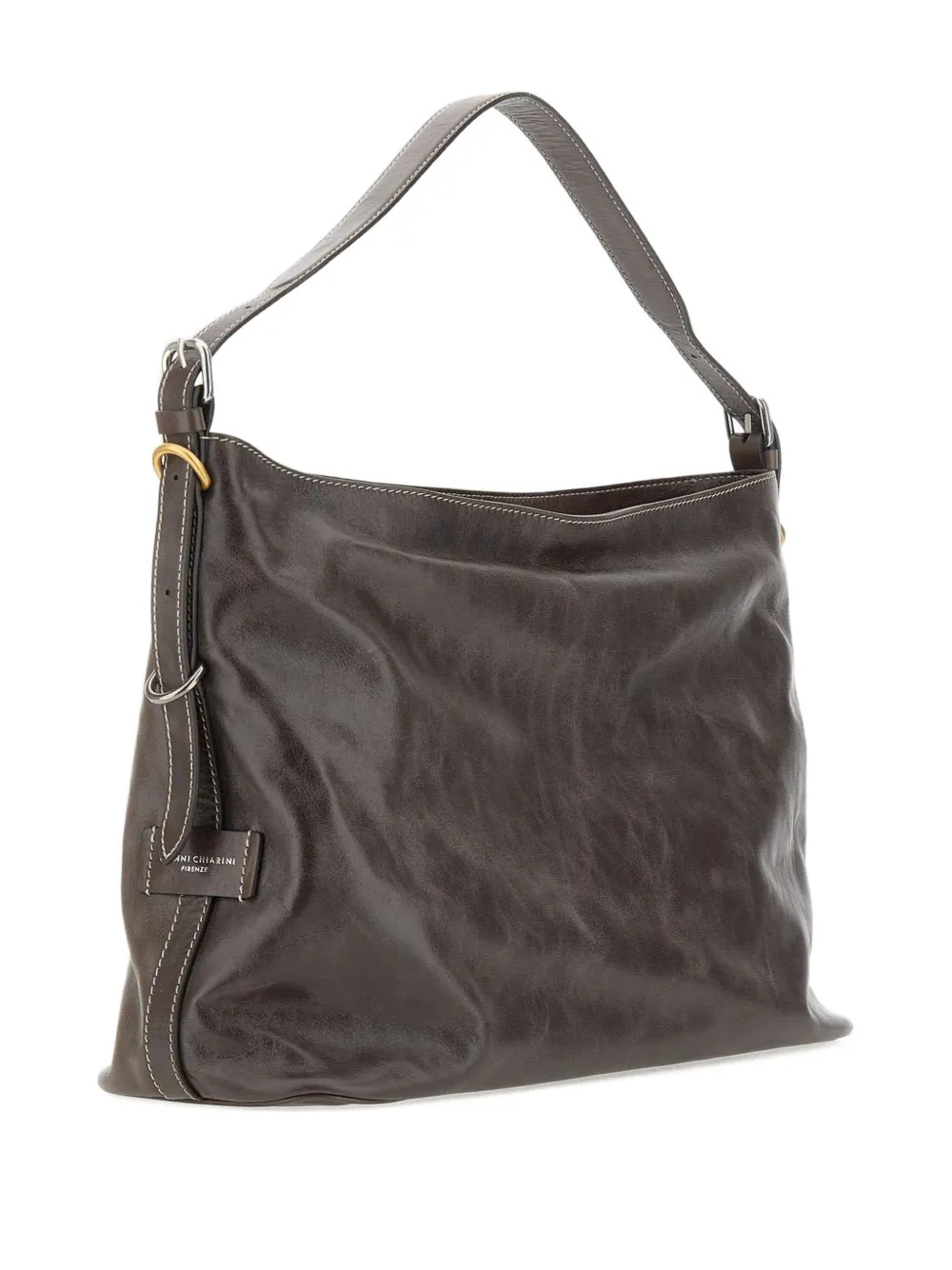 GIANNI CHIARINI Leren shopper Bruin