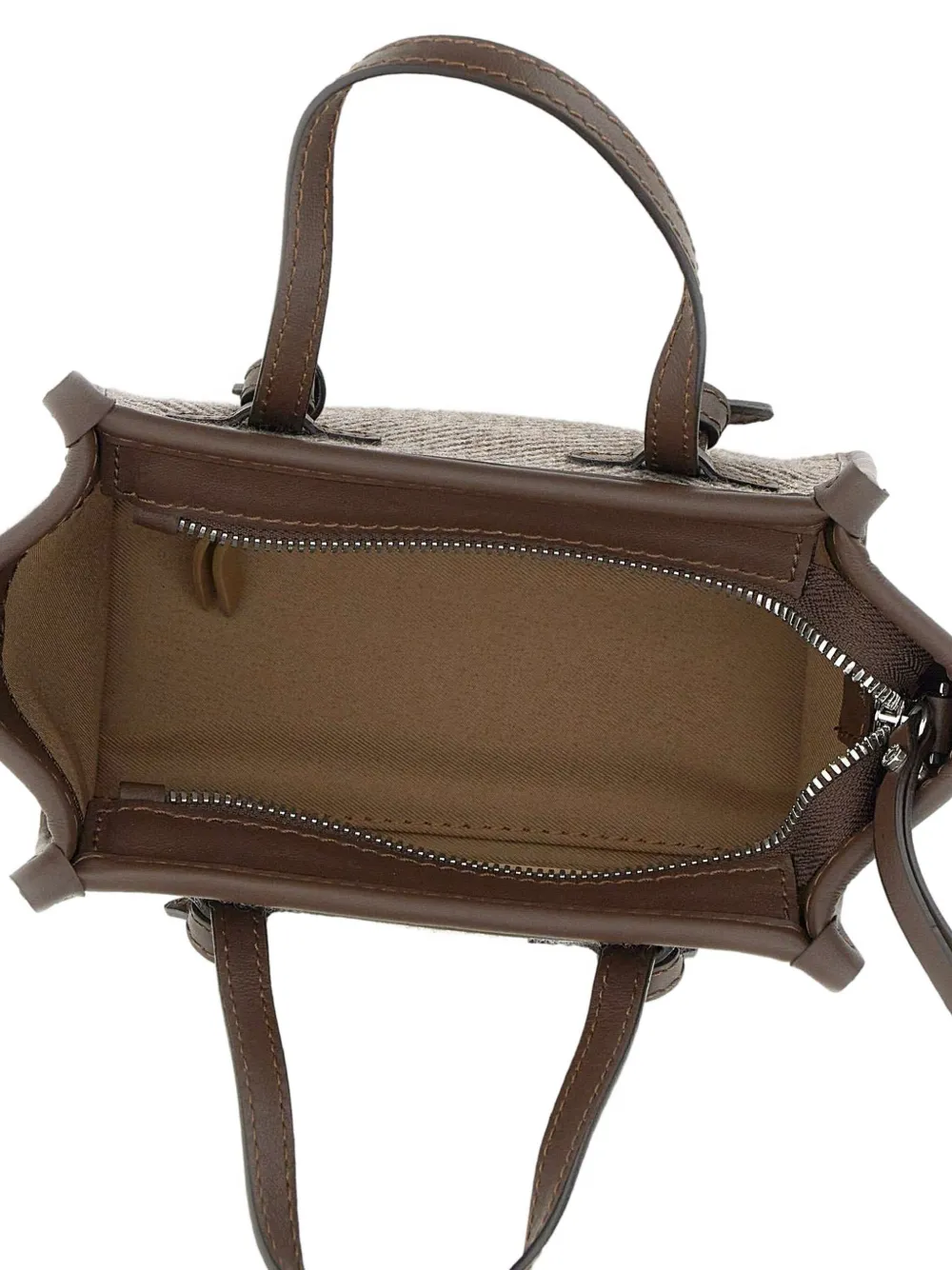 MARCELLA CLUB Leren shopper Bruin