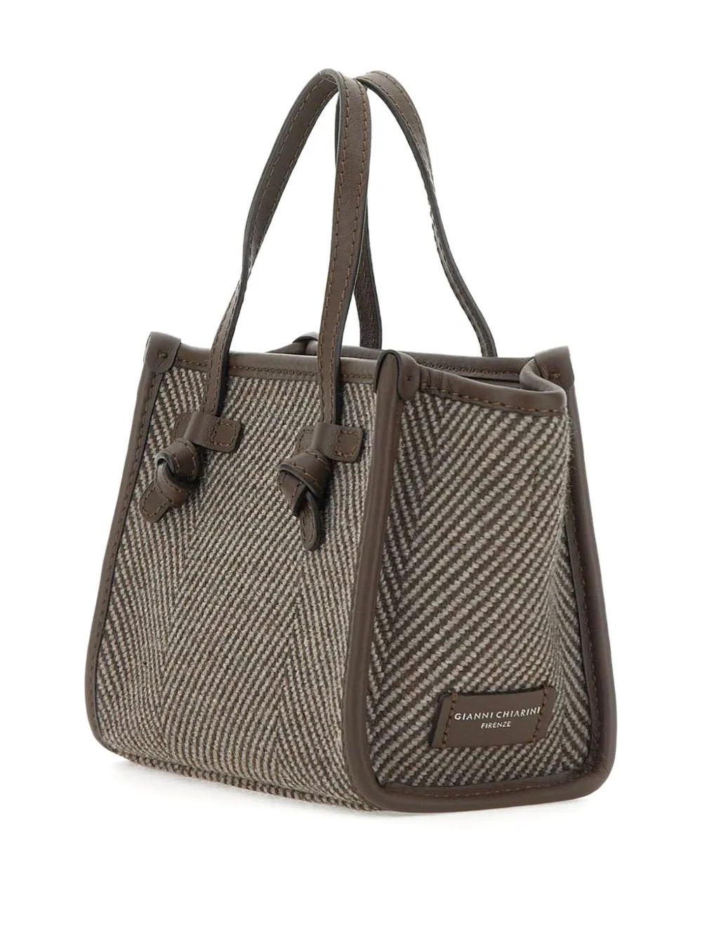 MARCELLA CLUB Leren shopper Bruin