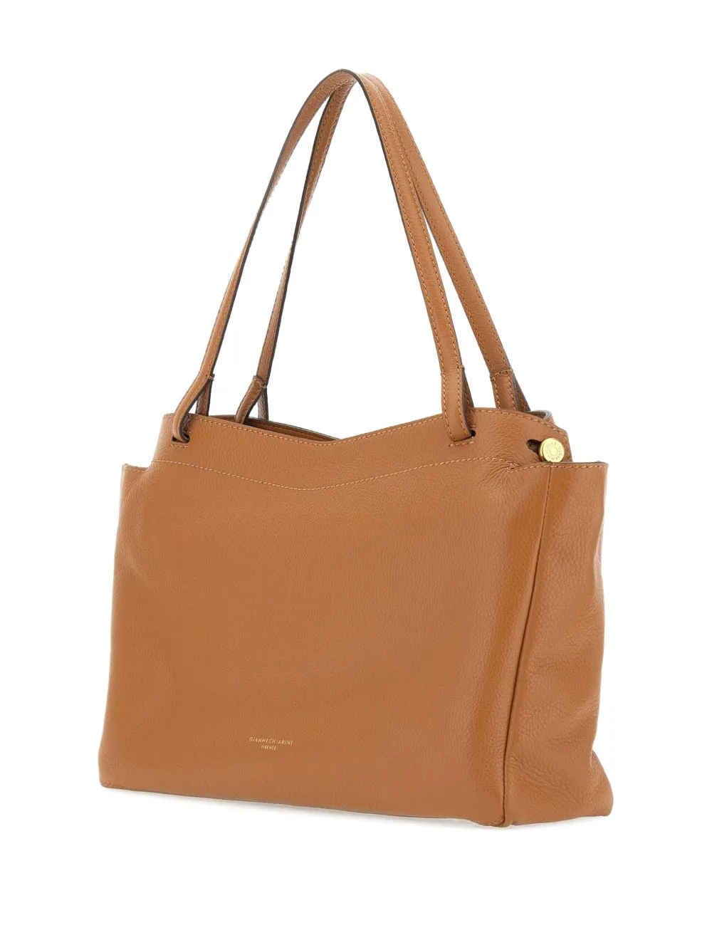 GIANNI CHIARINI Leren shopper Bruin