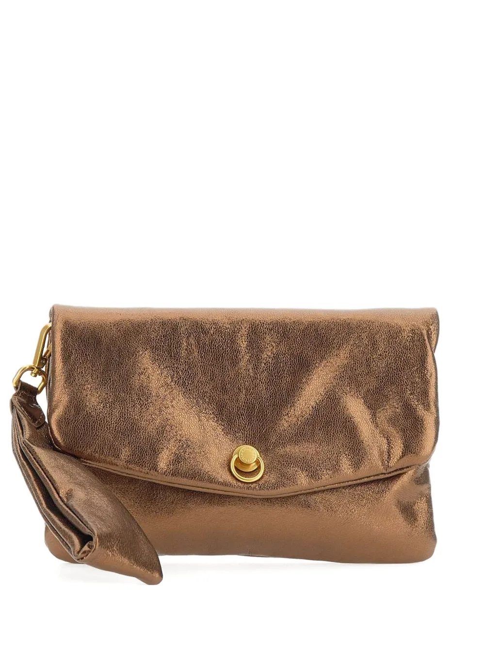 GIANNI CHIARINI leather clutch bag | Brown | Image 1