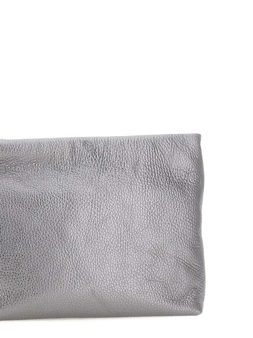 GIANNI CHIARINI Leren clutch Zilver