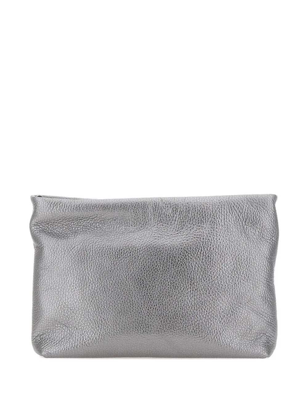 GIANNI CHIARINI leather clutch bag | Silver | Image 1