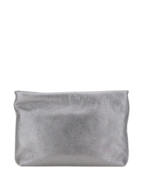 GIANNI CHIARINI leather clutch bag