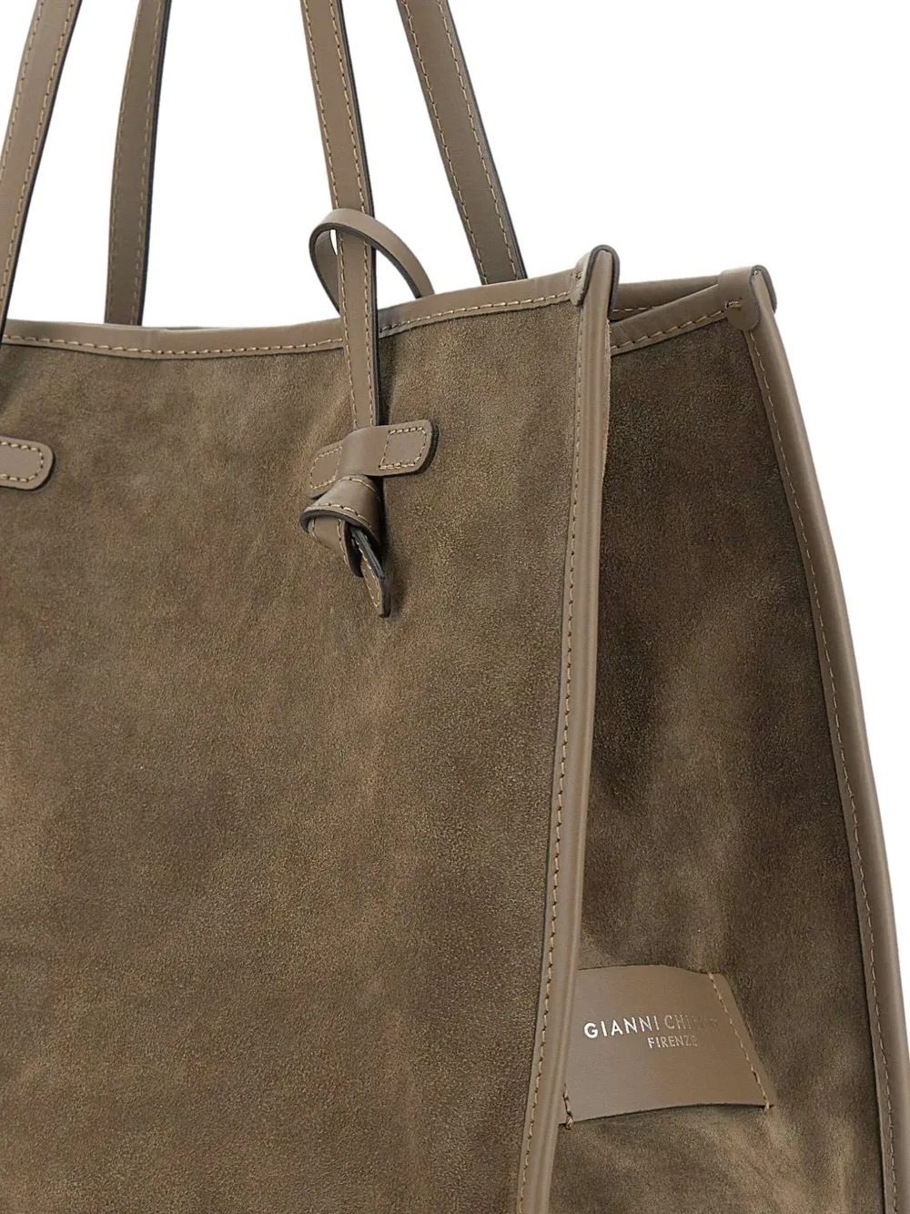 MARCELLA CLUB Suède shopper Bruin
