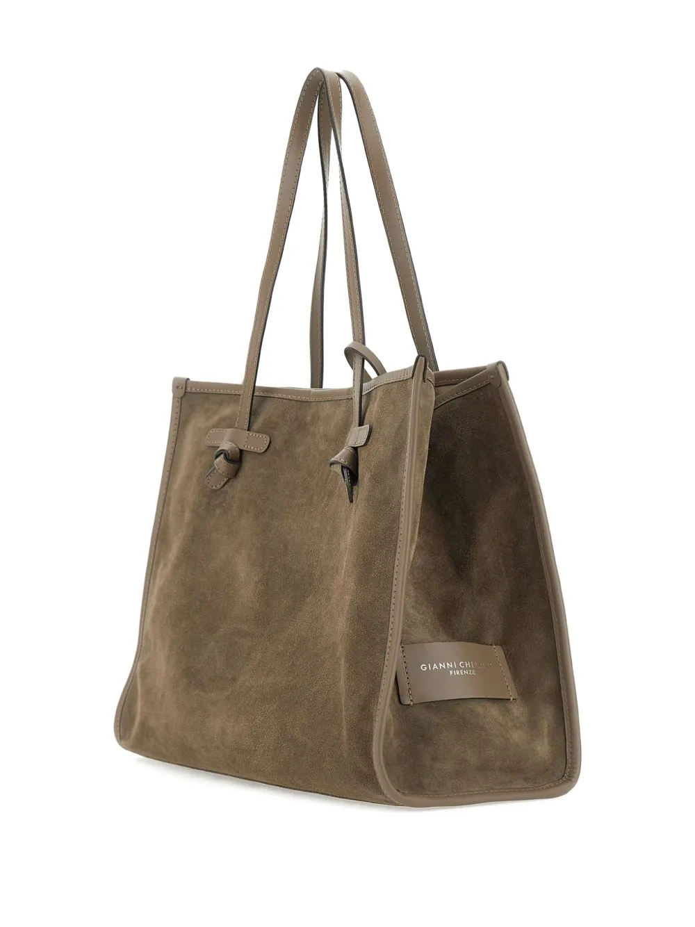 MARCELLA CLUB Suède shopper Bruin