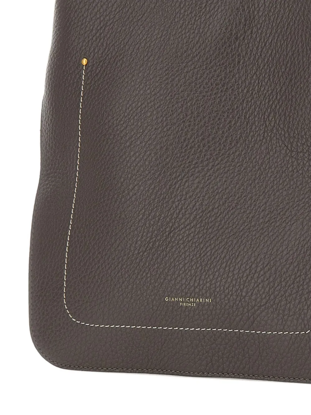 GIANNI CHIARINI Olga leren shopper Grijs