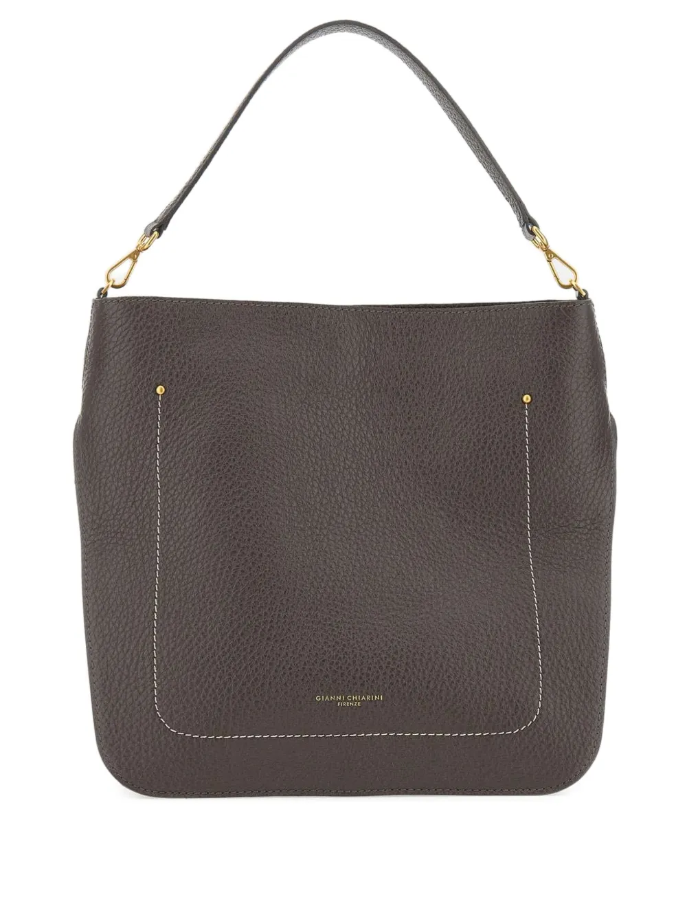 GIANNI CHIARINI Olga leather tote bag Grijs