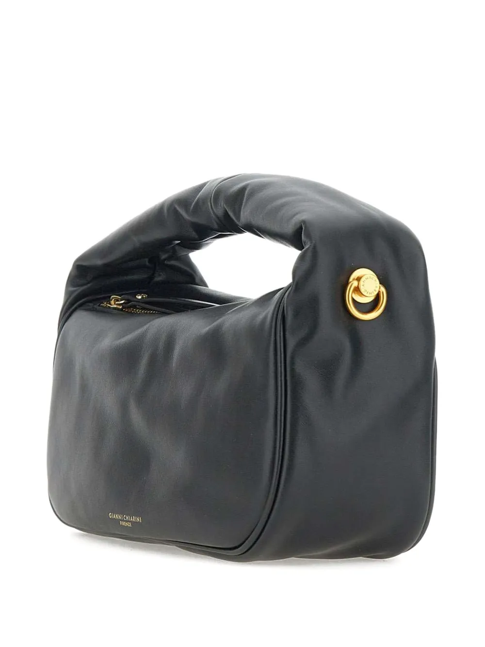 GIANNI CHIARINI Leren shopper Zwart