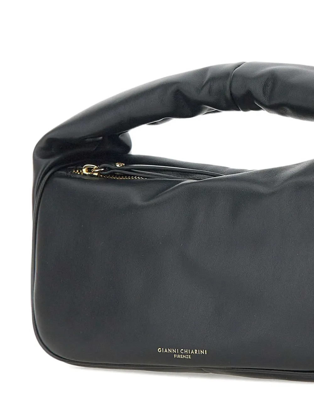 GIANNI CHIARINI Leren shopper Zwart