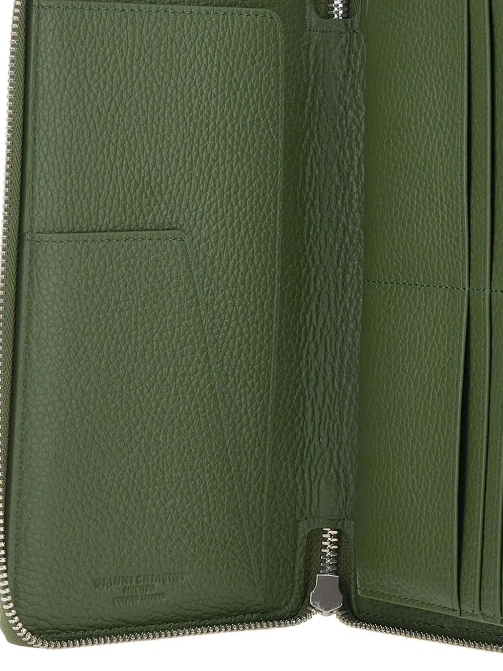 GIANNI CHIARINI Leren portemonnee Groen