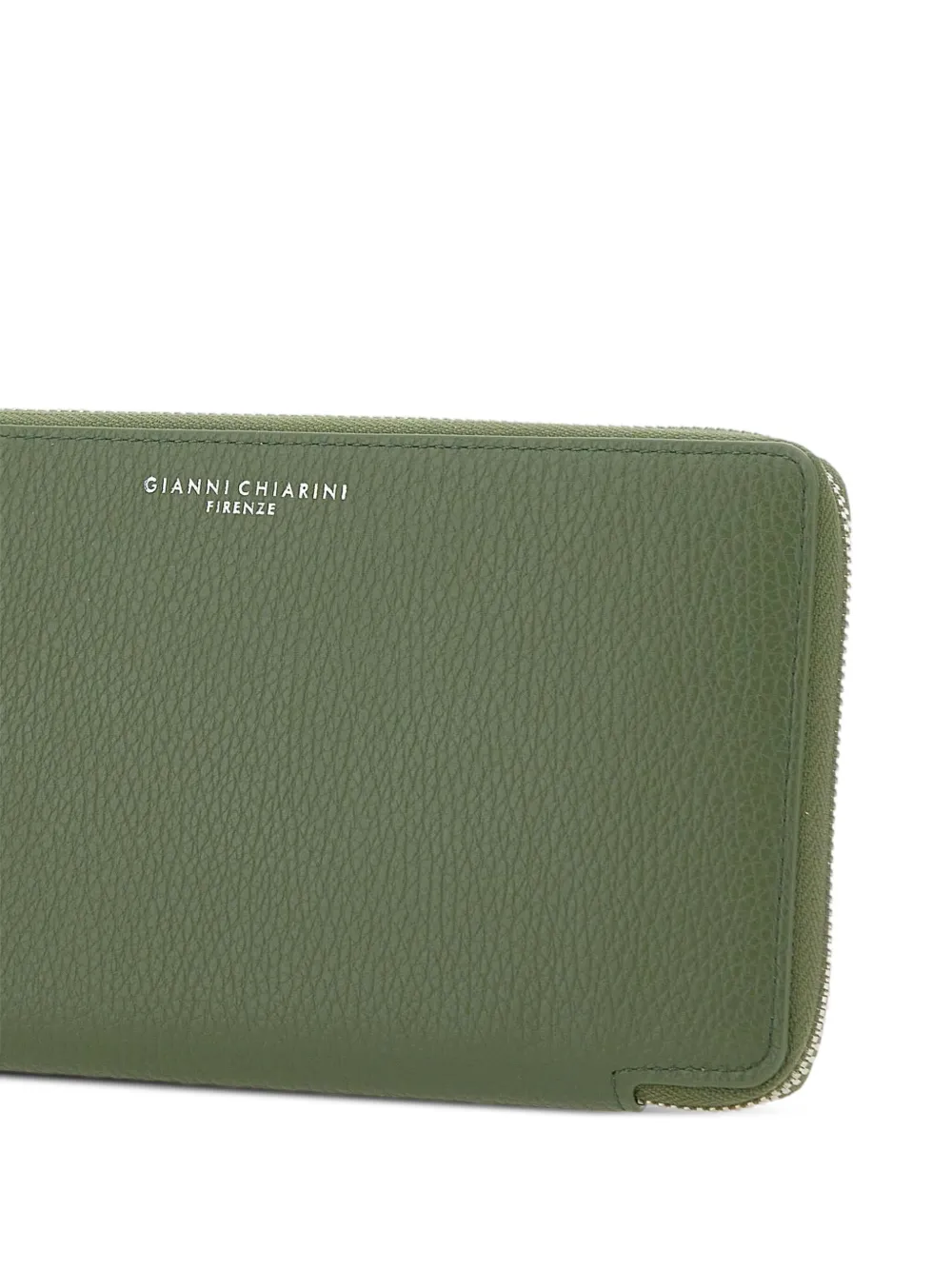 GIANNI CHIARINI Leren portemonnee Groen