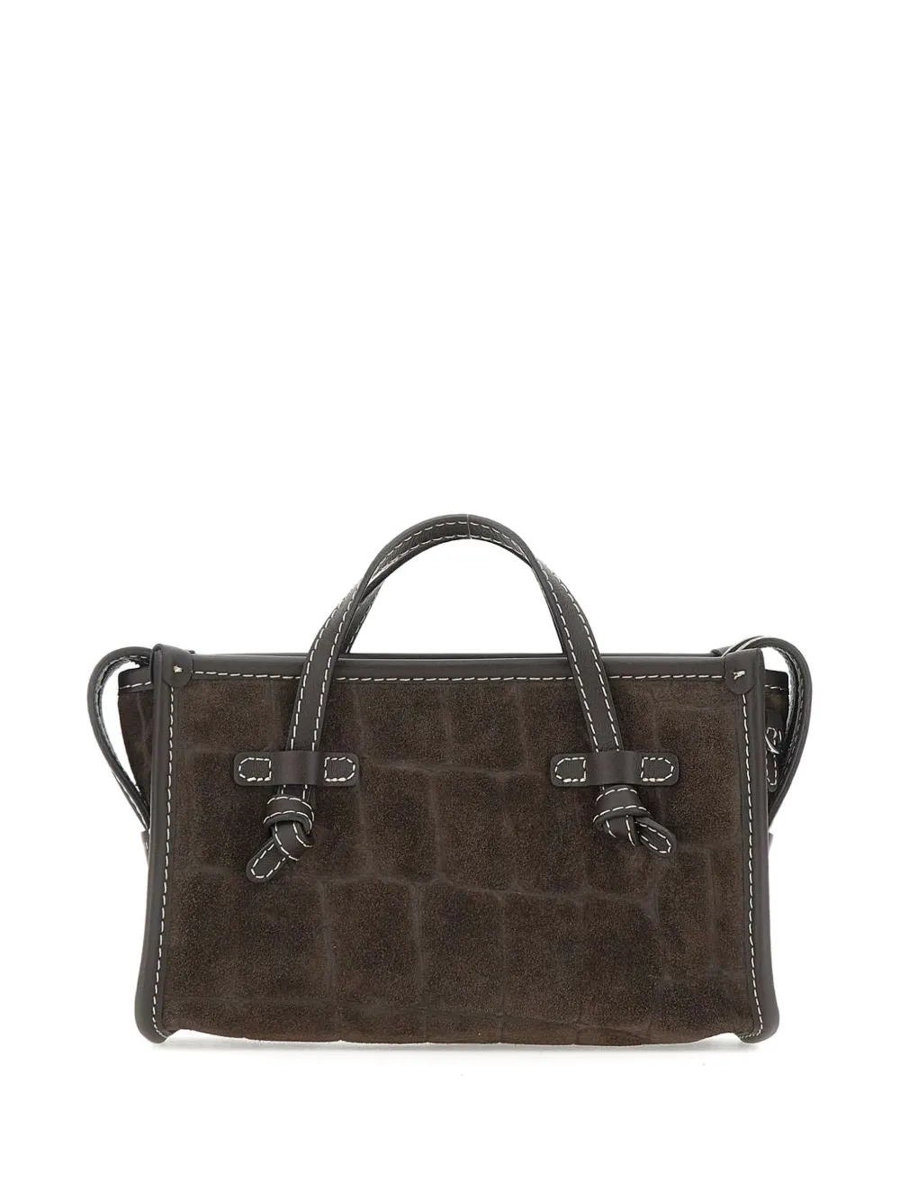 MARCELLA CLUB Marcella shopper met krokodillen-reliëf Bruin