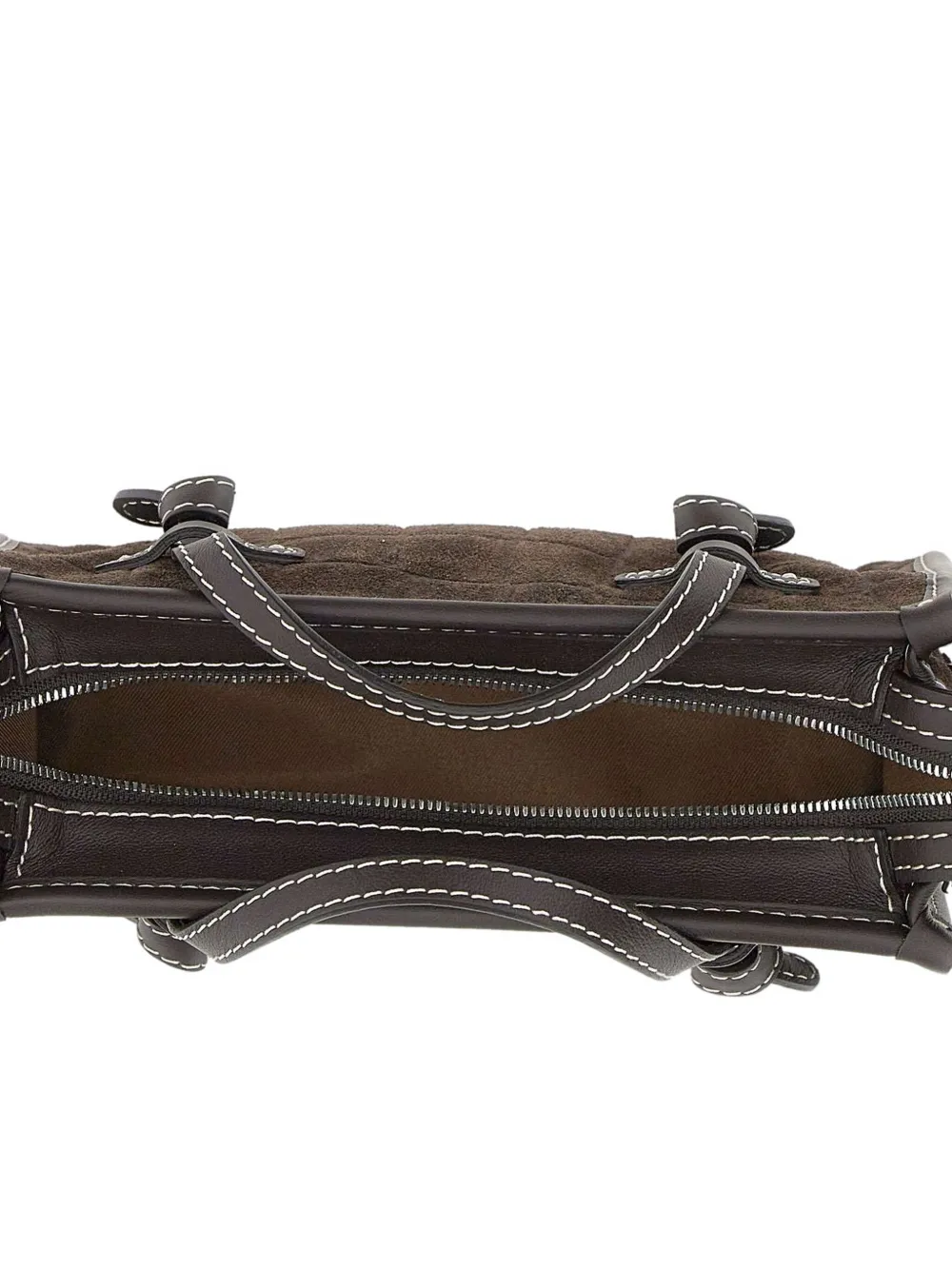 MARCELLA CLUB Marcella shopper met krokodillen-reliëf Bruin