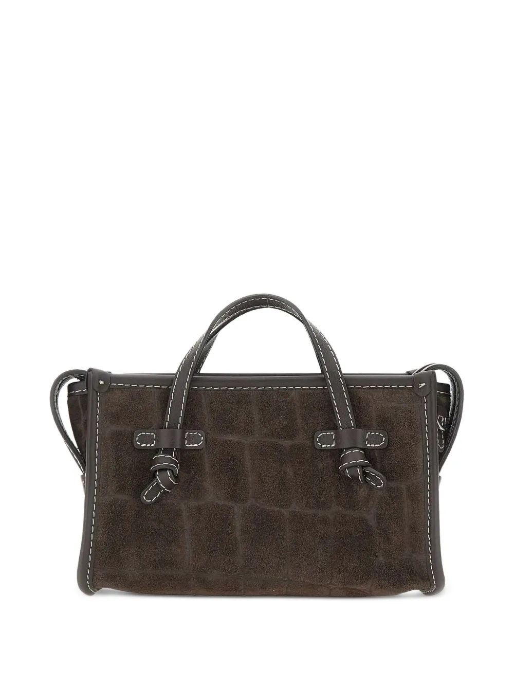 MARCELLA CLUB Marcella shopper met krokodillen-reliëf - Bruin