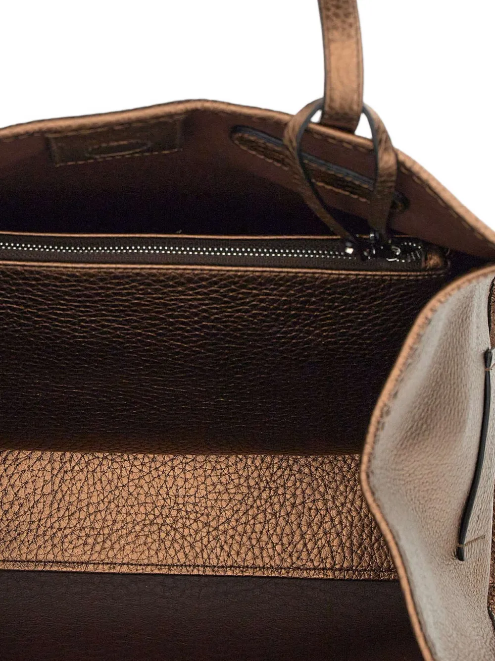 MARCELLA CLUB Leren shopper Bruin