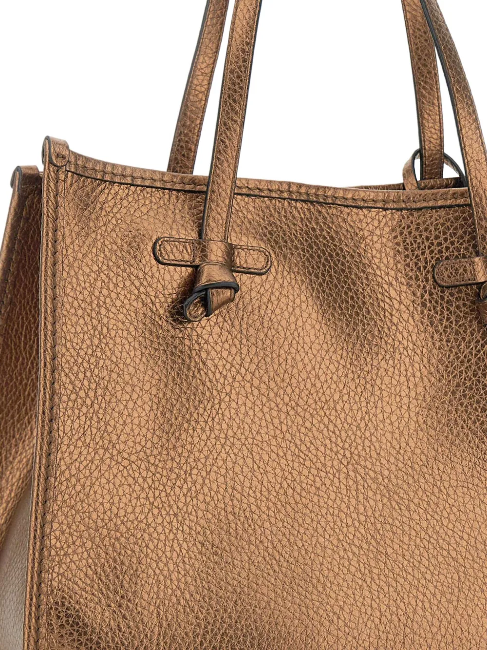 MARCELLA CLUB Leren shopper Bruin