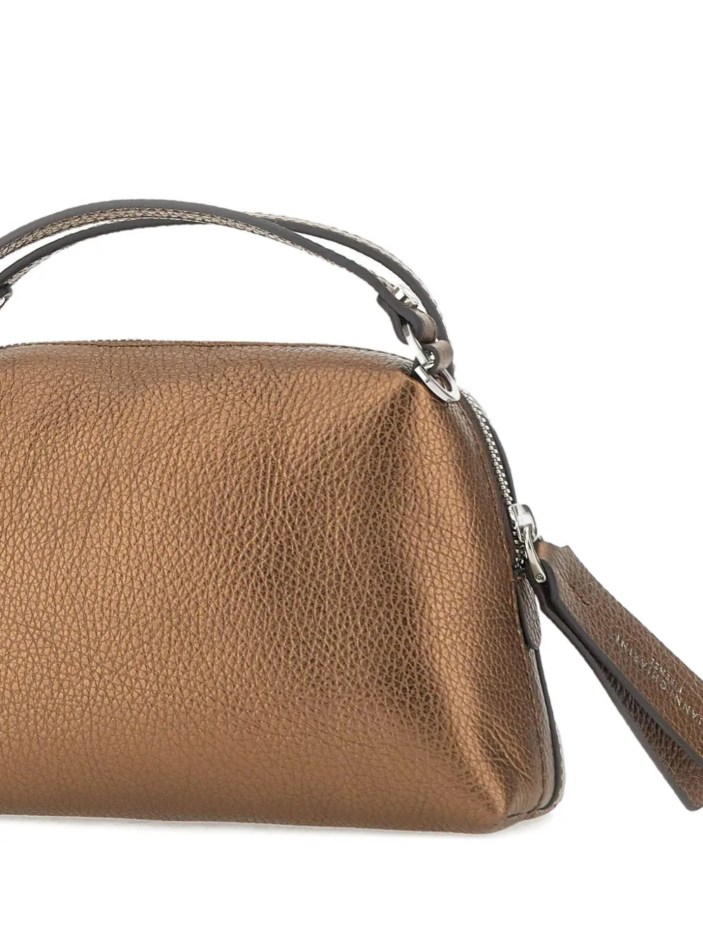 GIANNI CHIARINI Leren tas Bruin
