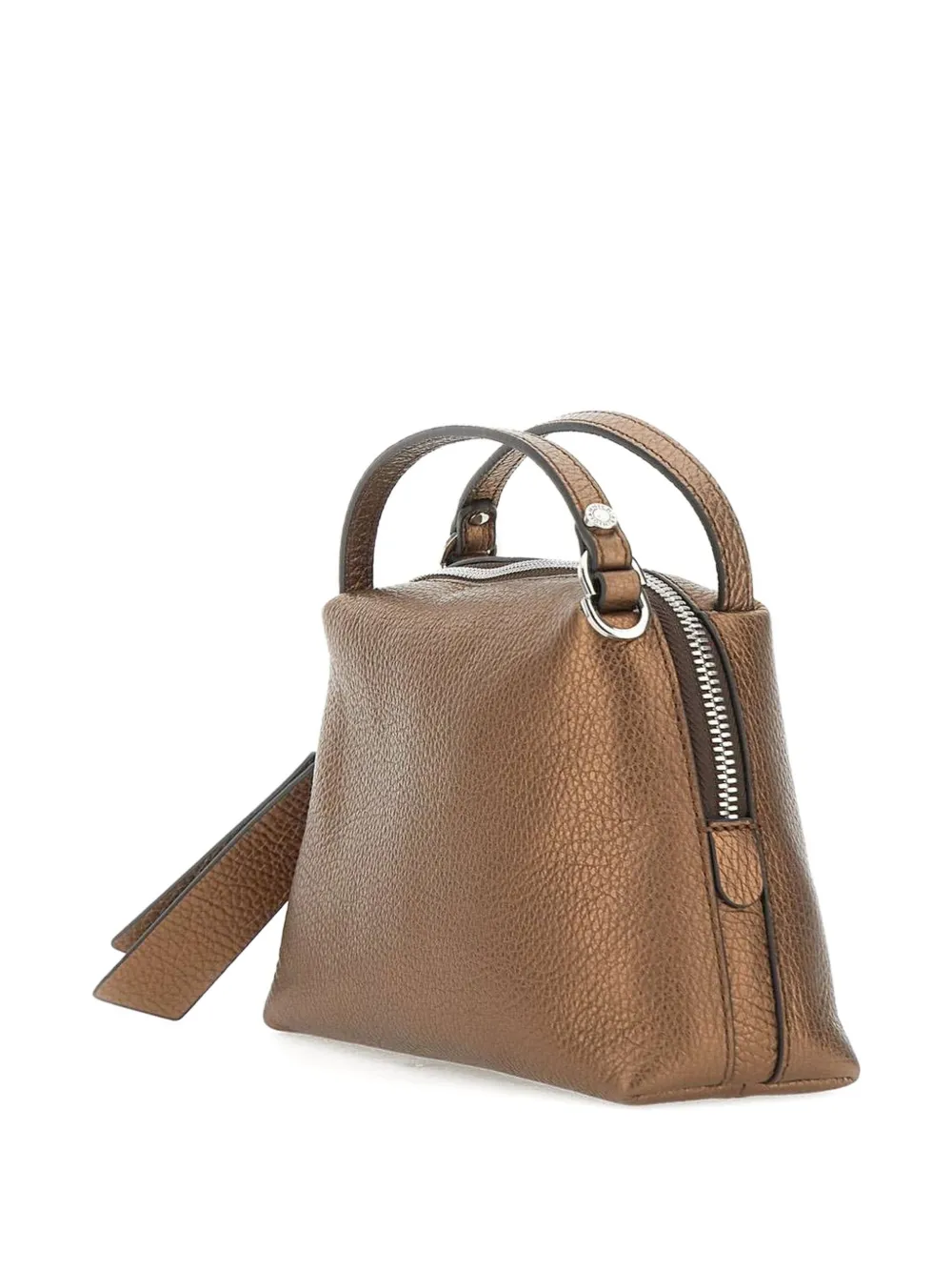 GIANNI CHIARINI Leren tas Bruin