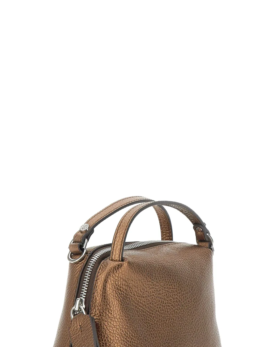GIANNI CHIARINI Leren tas Bruin