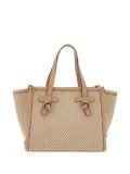 MARCELLA CLUB leather tote bag - Neutrals