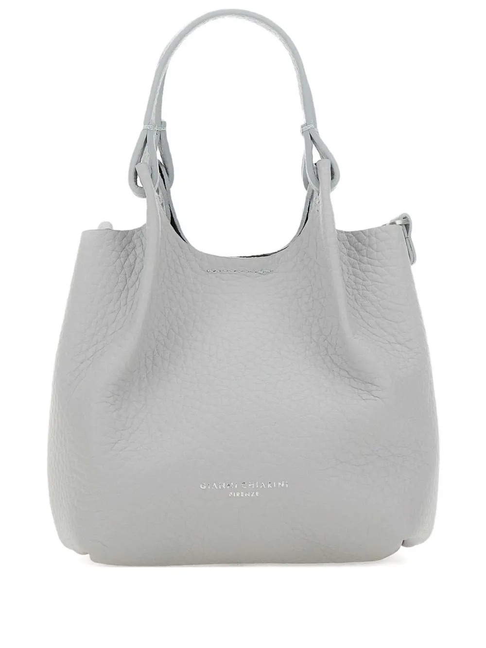 GIANNI CHIARINI leather shoulder bag Grijs