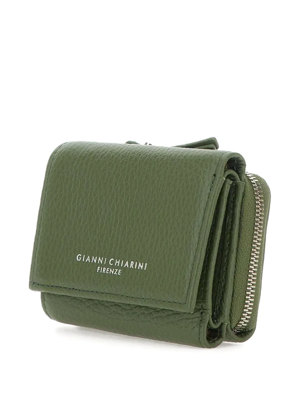 GIANNI CHIARINI Leren portemonnee Groen