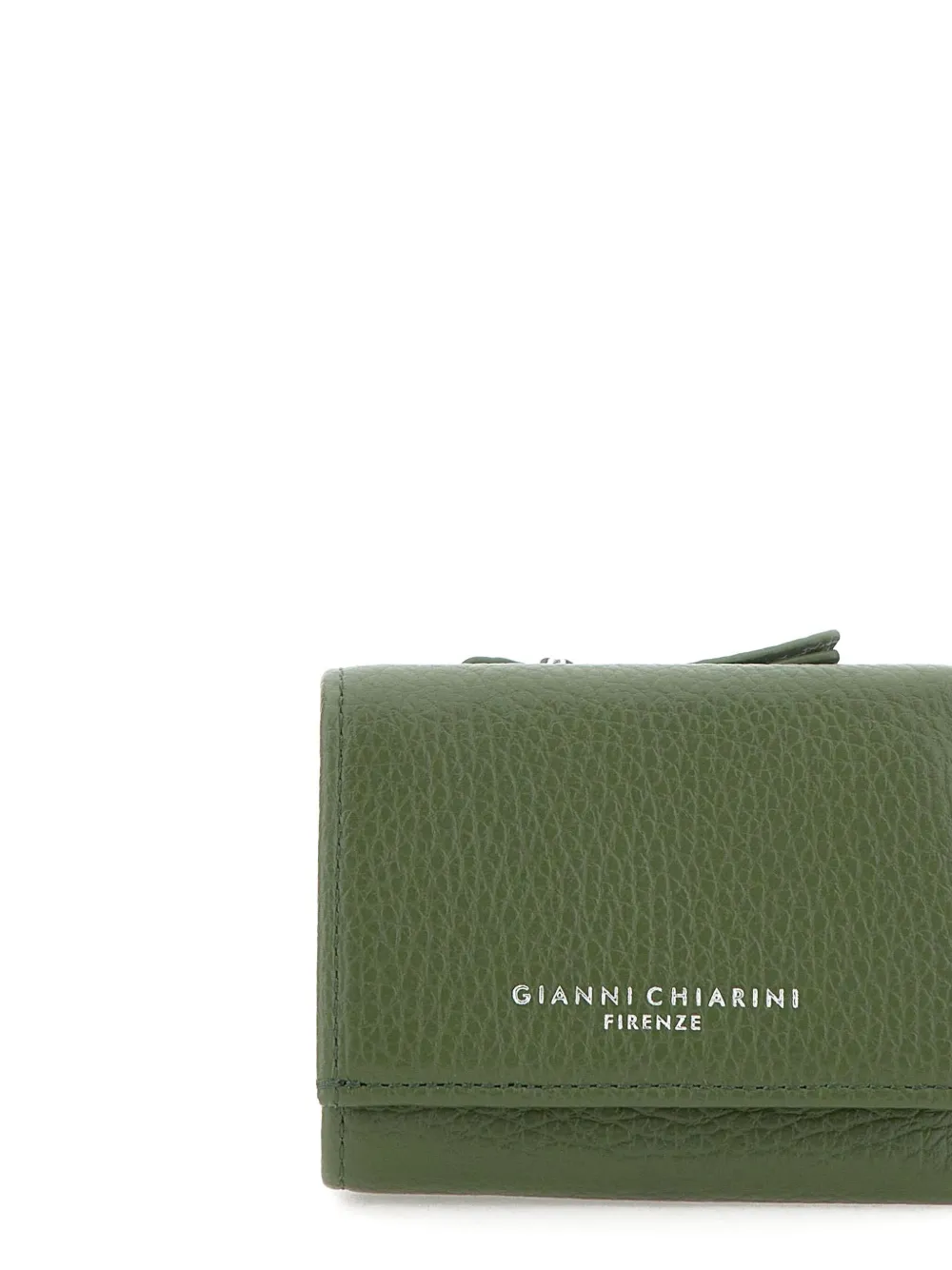 GIANNI CHIARINI Leren portemonnee Groen