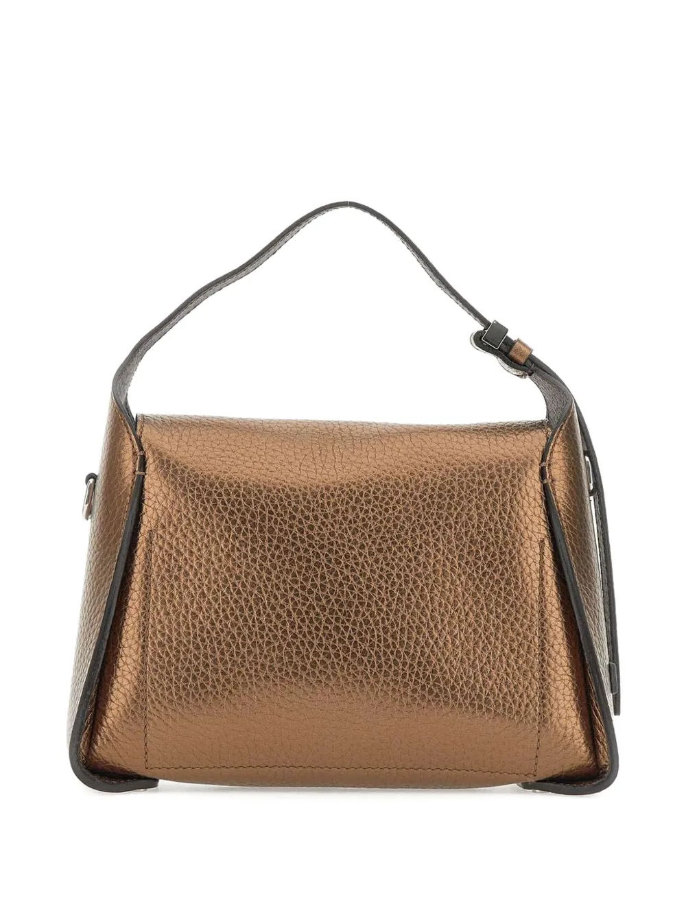 GIANNI CHIARINI metallic tote bag Bruin