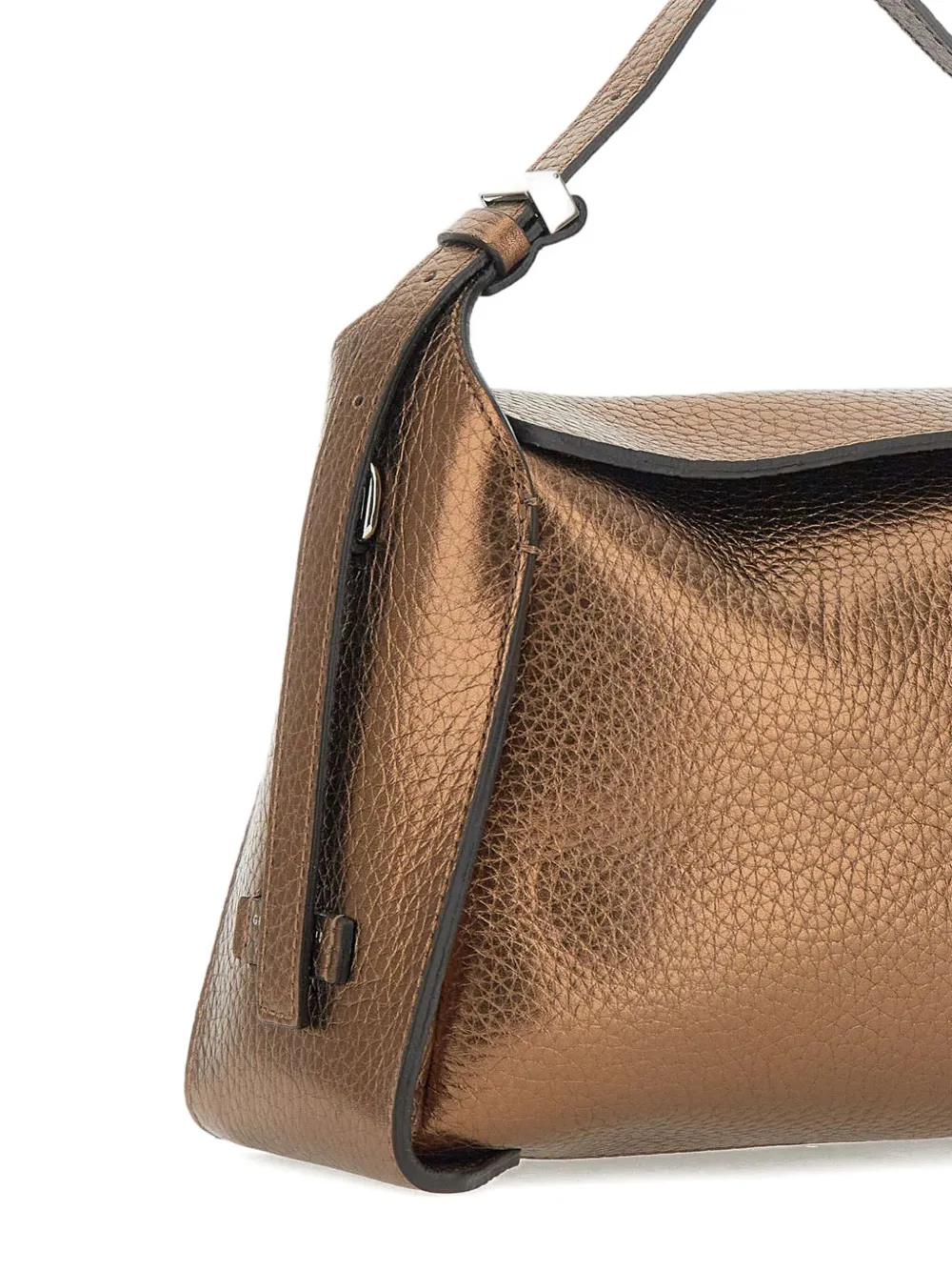 GIANNI CHIARINI metallic tote bag Bruin