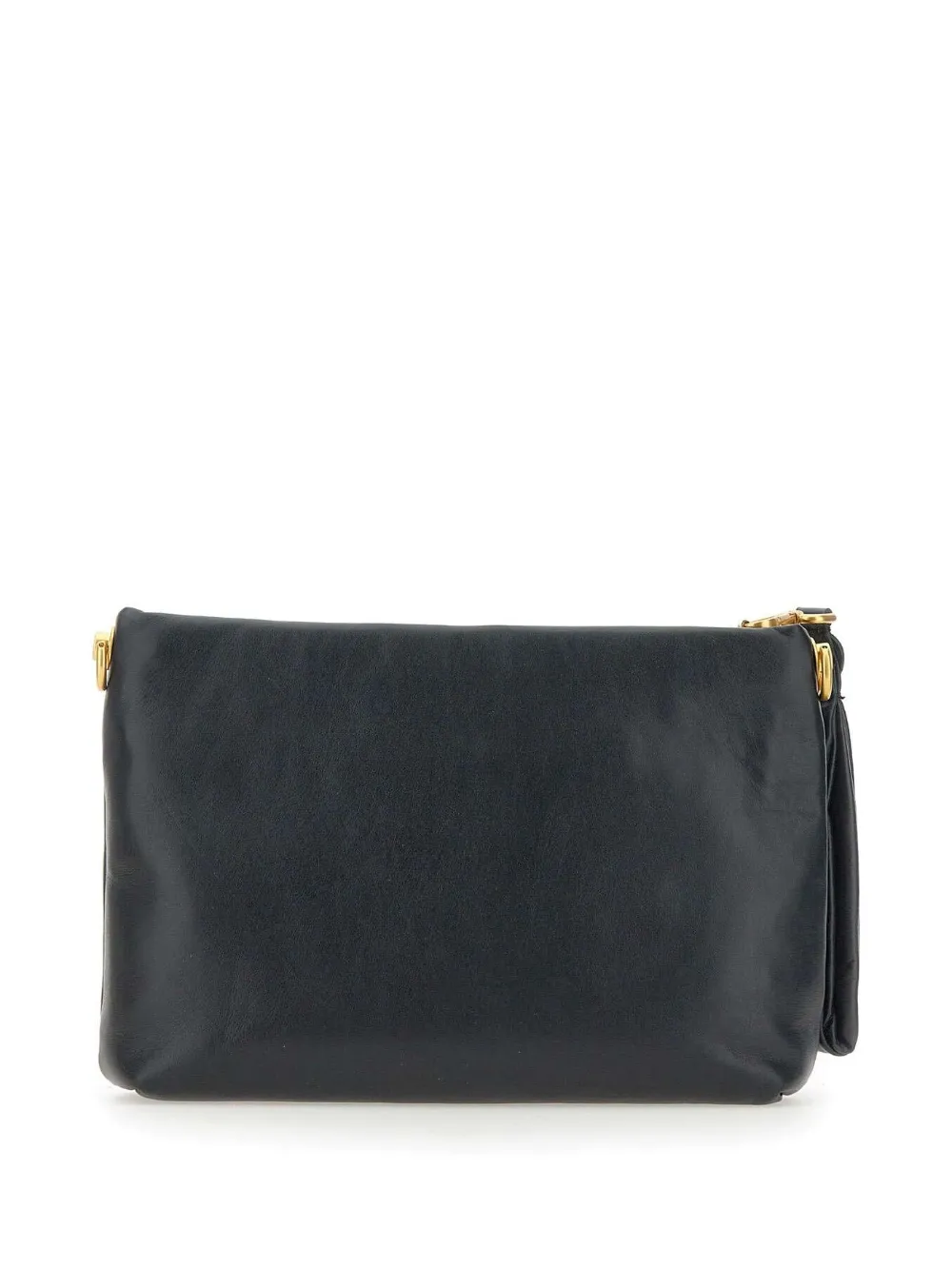 GIANNI CHIARINI Leren clutch Zwart
