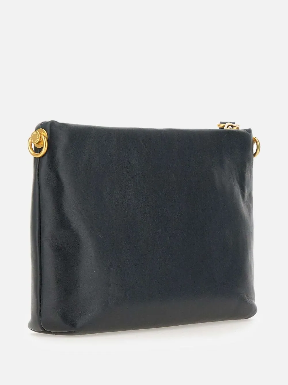 GIANNI CHIARINI Leren clutch Zwart