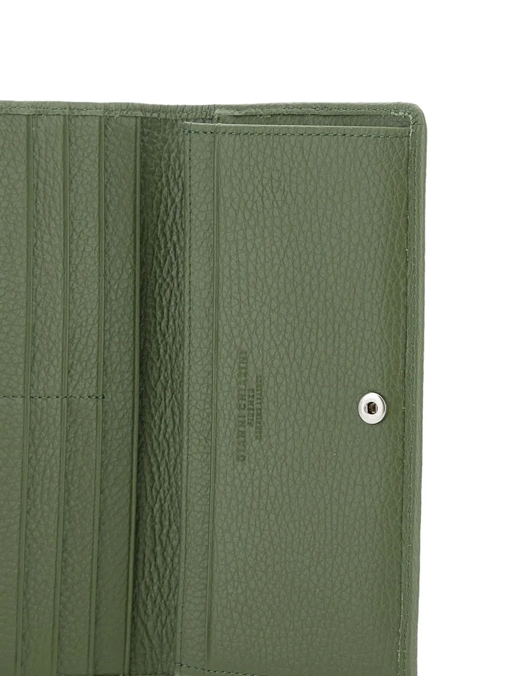 GIANNI CHIARINI Leren portemonnee Groen