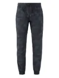 THE (Alphabet) camouflage drawstring pants - Blue
