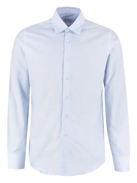 THE (Alphabet) oxford cotton shirt