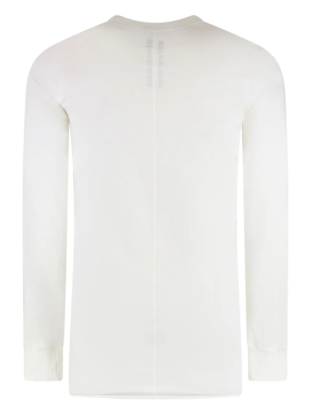 Rick Owens Level T long-sleeve cotton T-shirt Wit