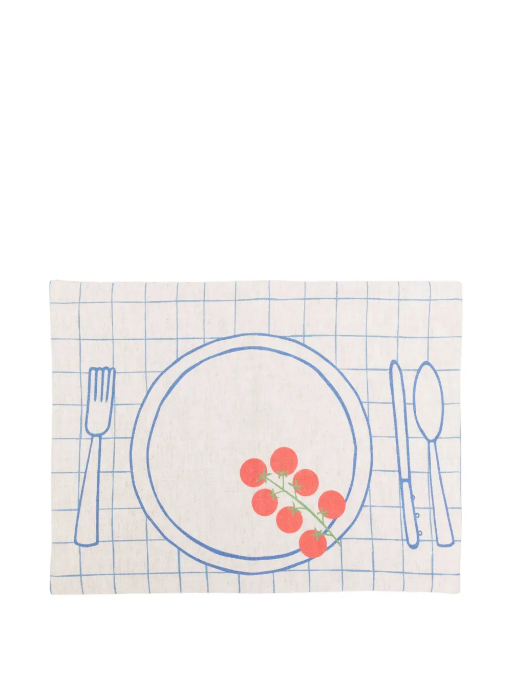 Bambah Friendsgiving placemat | Blue | Image 1