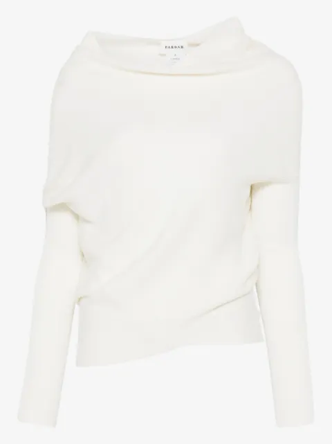 P.A.R.O.S.H. wrap-design sweater