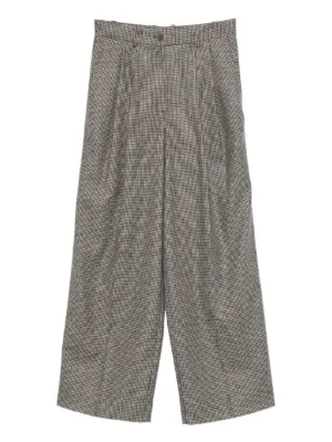 DRIES VAN NOTEN ストライプ パンツ | ブラウン | FARFETCH JP