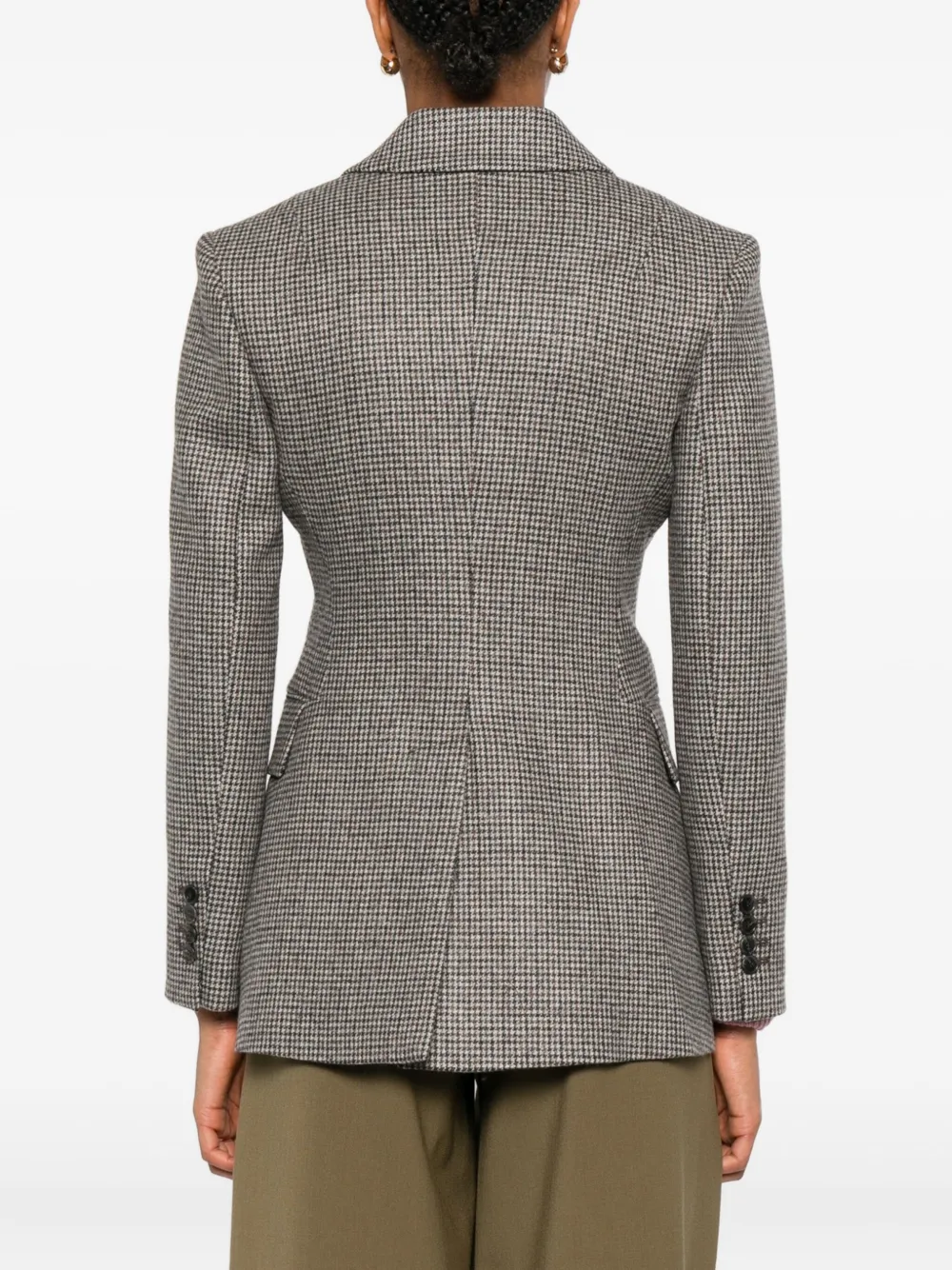 P.a.r.o.s.h Giacca Double-breasted Jacket In Brown