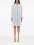 120% Lino linen shirt dress - Blue
