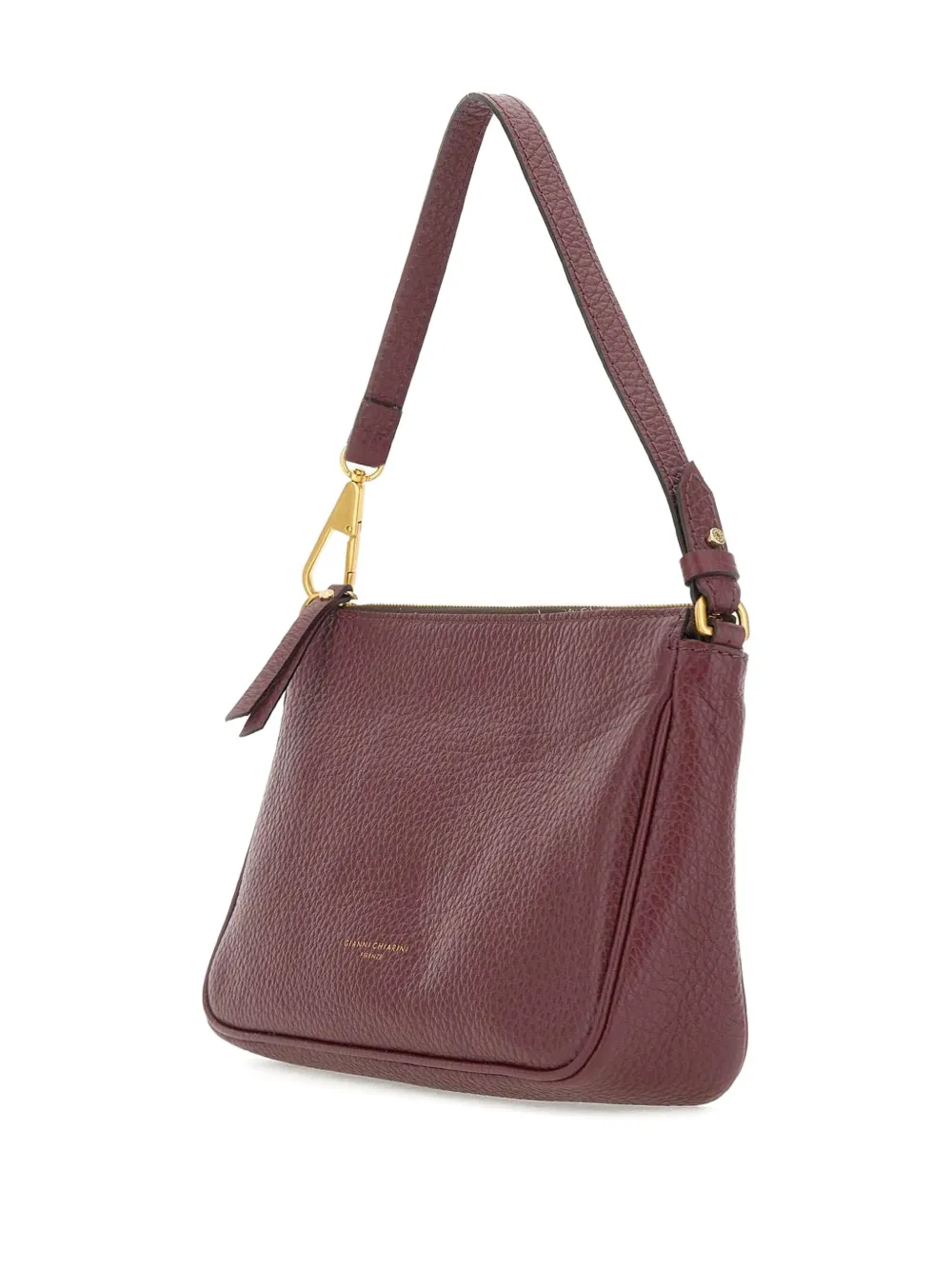 GIANNI CHIARINI Leren schoudertas Rood