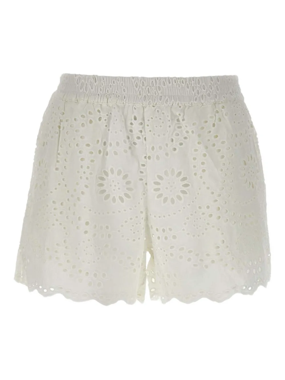 MC2 Saint Barth Meave broderie anglaise shorts Wit