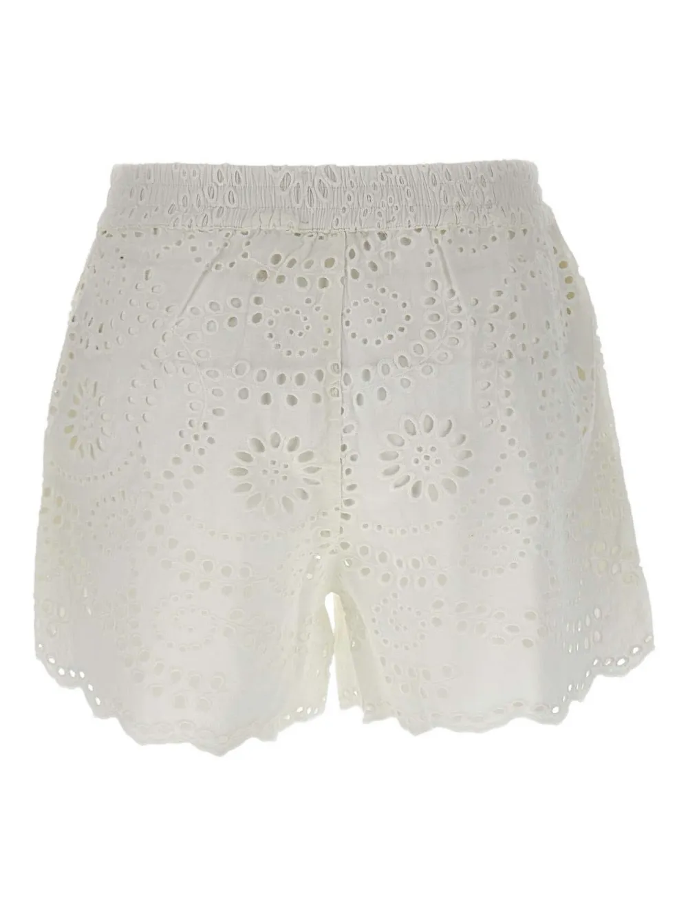 MC2 Saint Barth Meave broderie anglaise shorts Wit