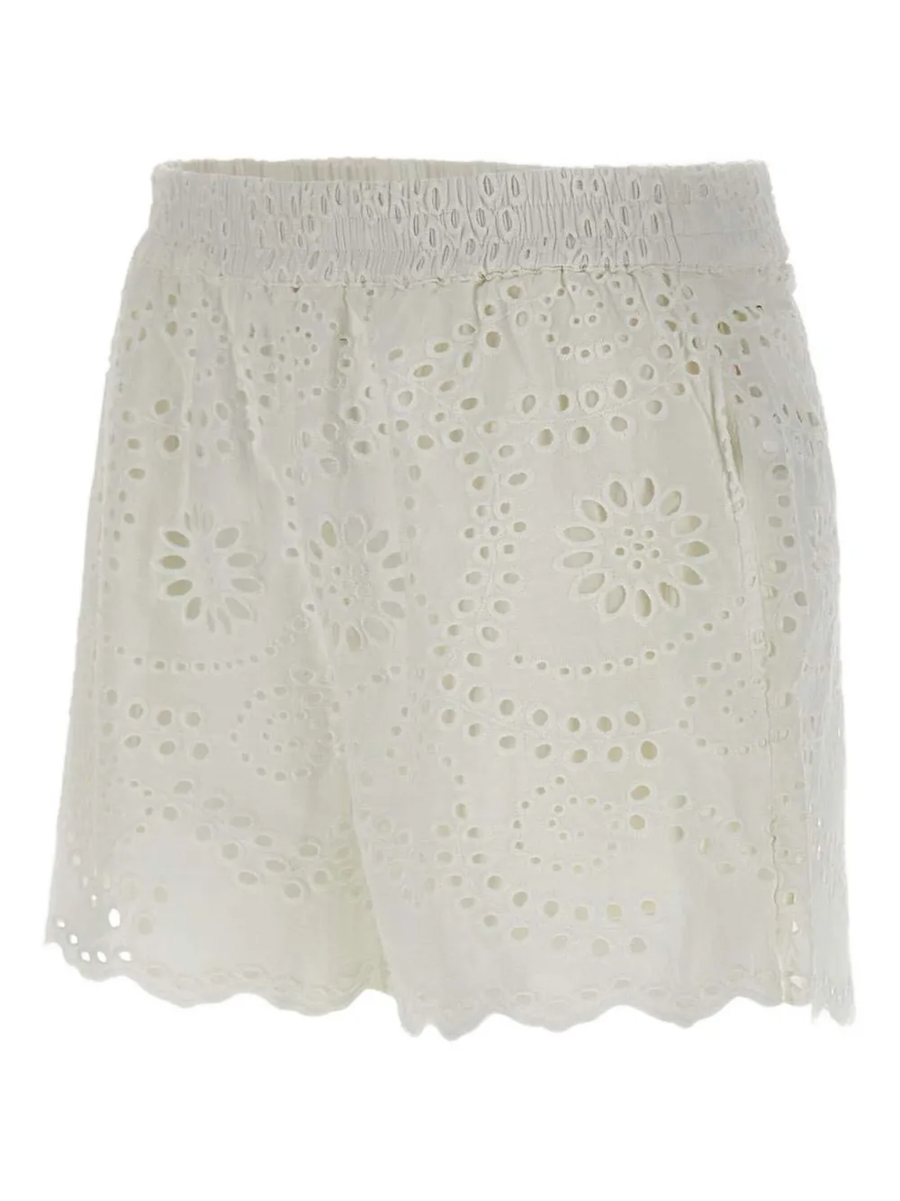 MC2 Saint Barth Meave broderie anglaise shorts Wit