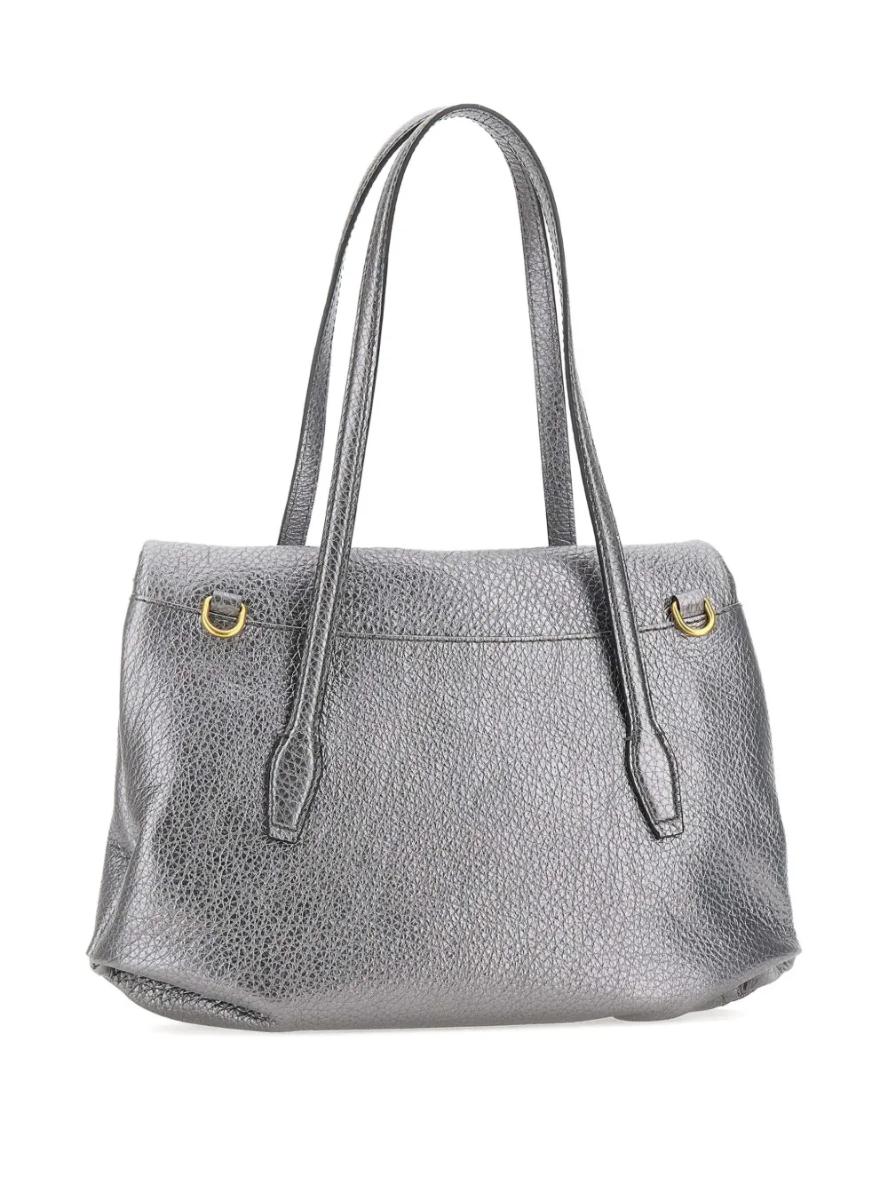 GIANNI CHIARINI Leren shopper Grijs