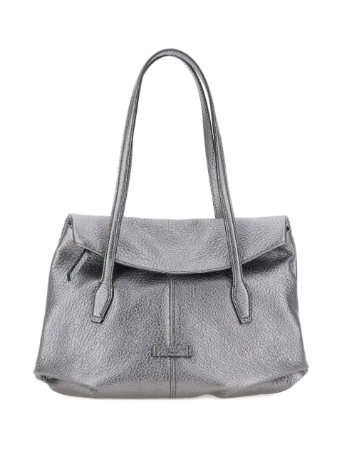 GIANNI CHIARINI metallic leather tote bag
